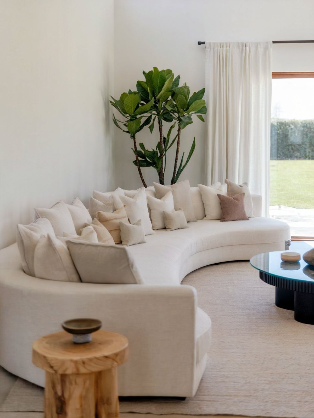 small living room with kitchen ideas minimalist modern white sofa