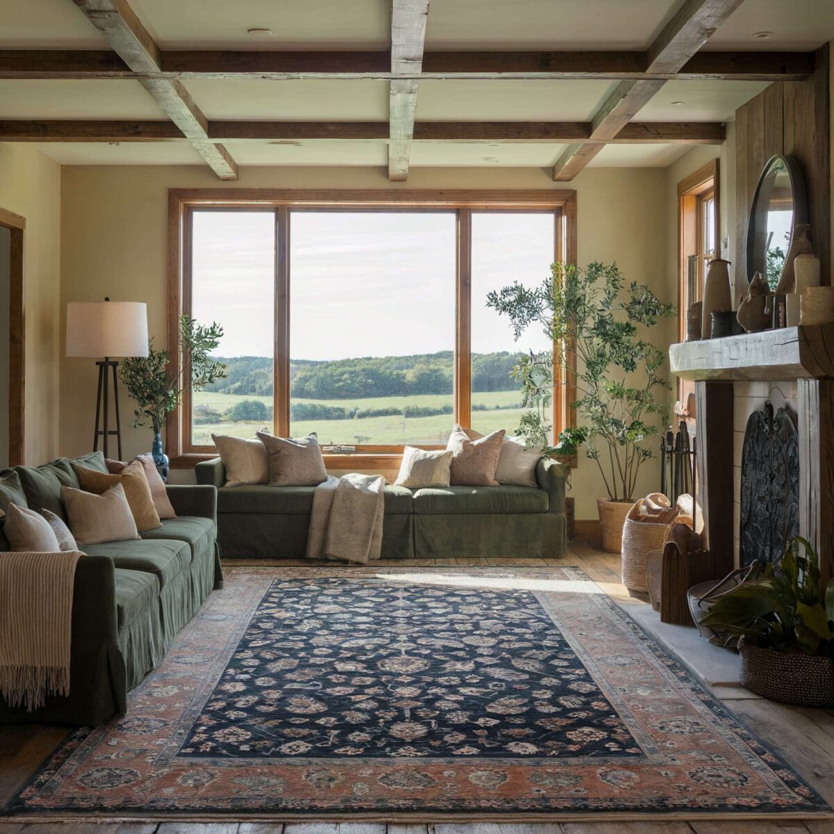 tropical eclectic living room ideas cozy earthy tone