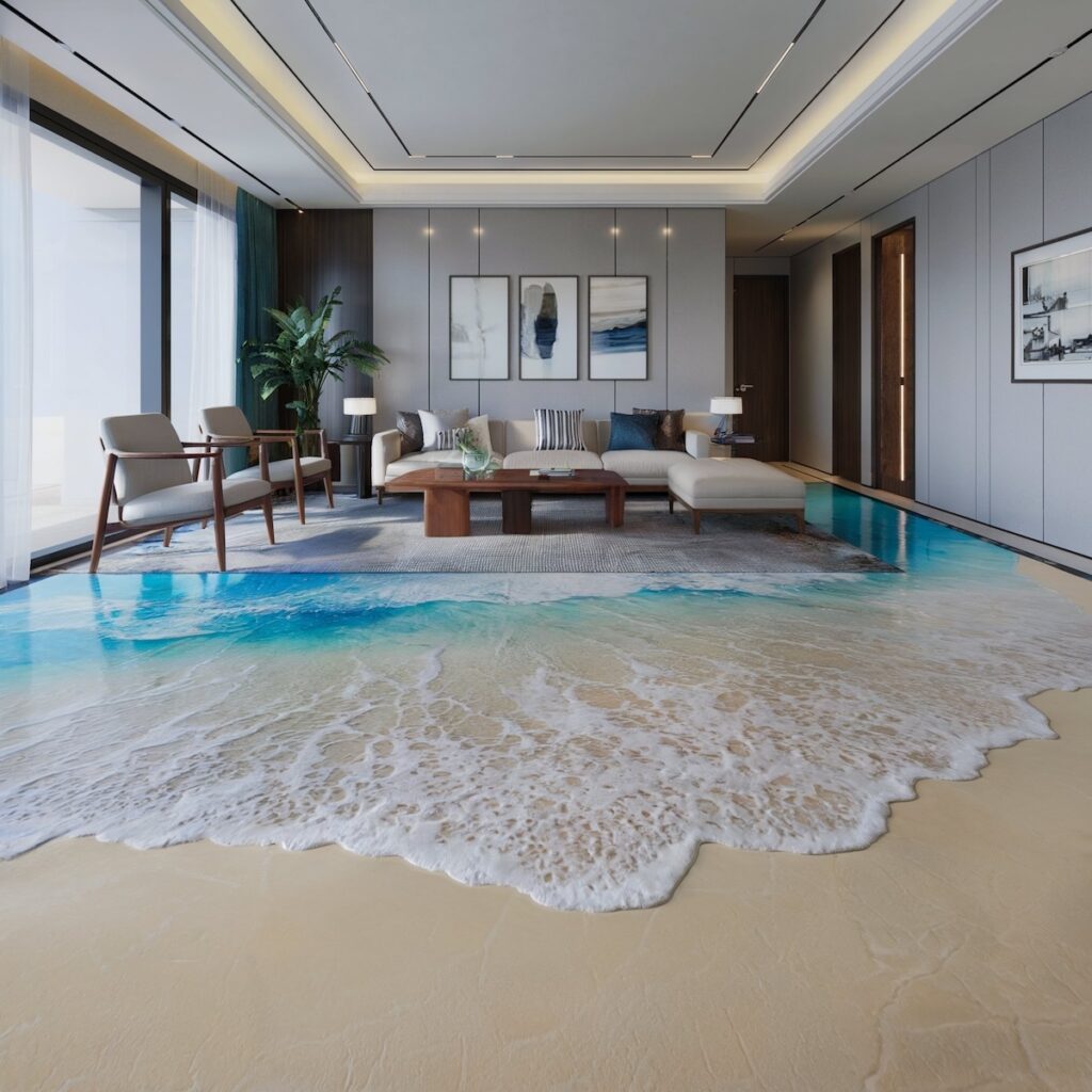 ultra luxury living room decor blue