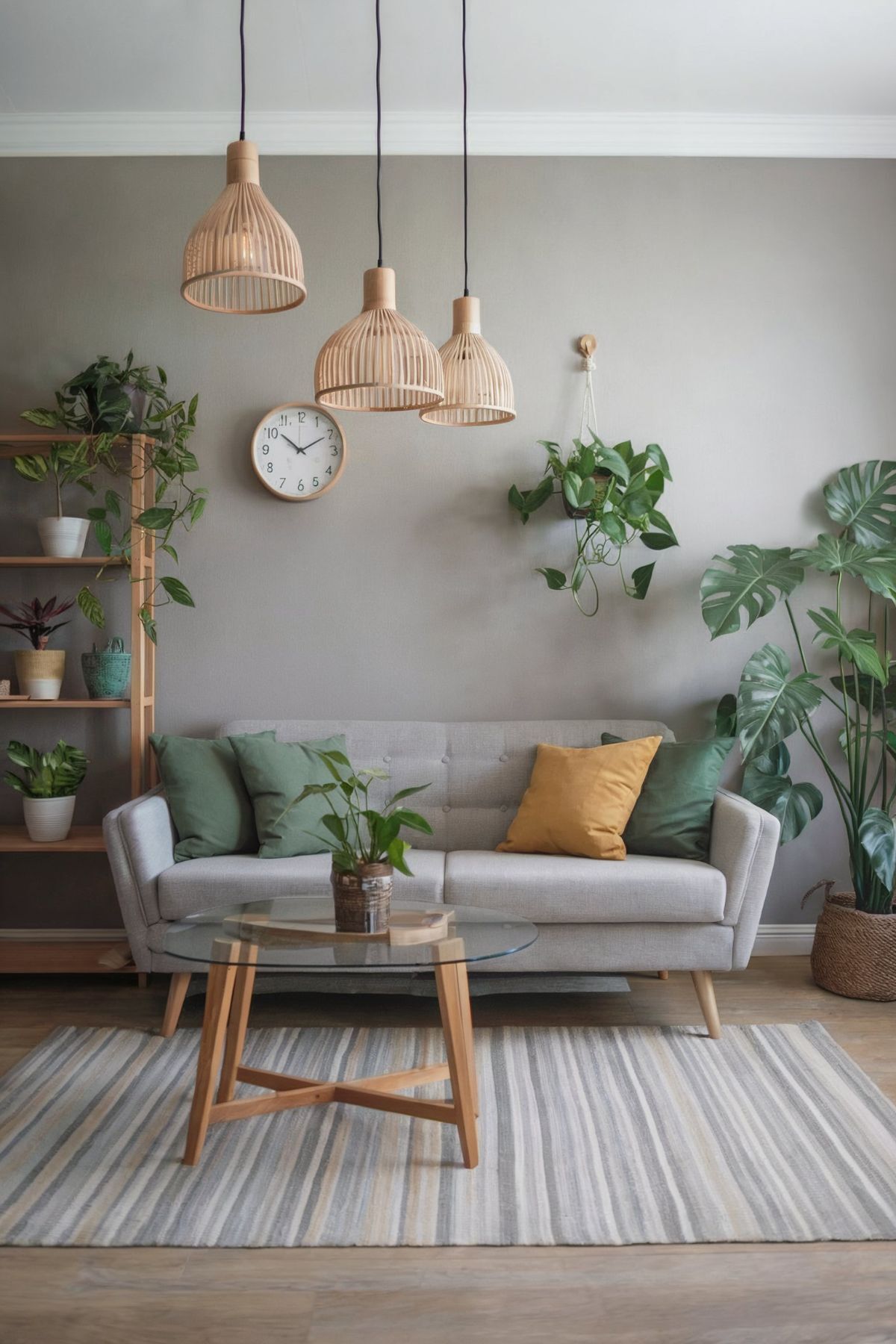 vibrant living room ideas modern minimalist wooden pendant furniture