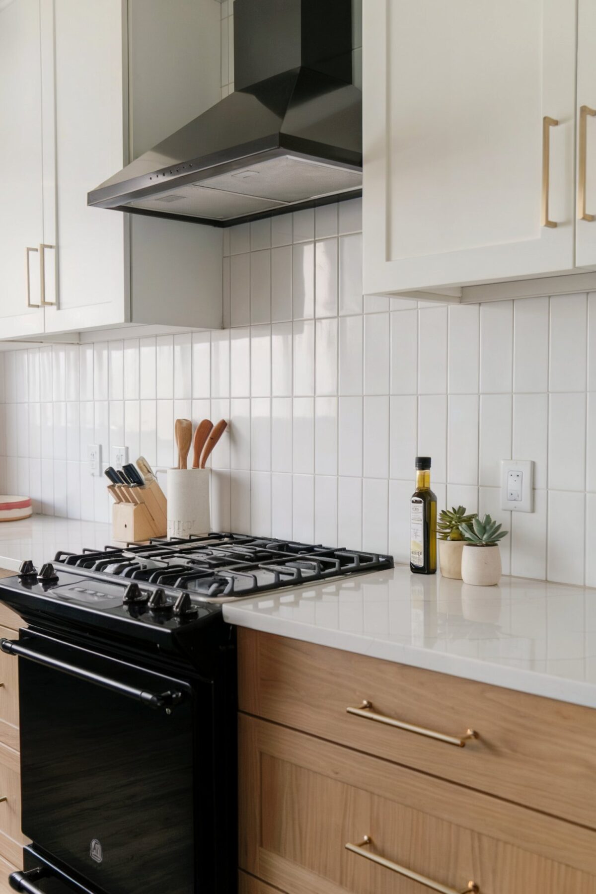 a modern kitchen backsplash ideas subway tile