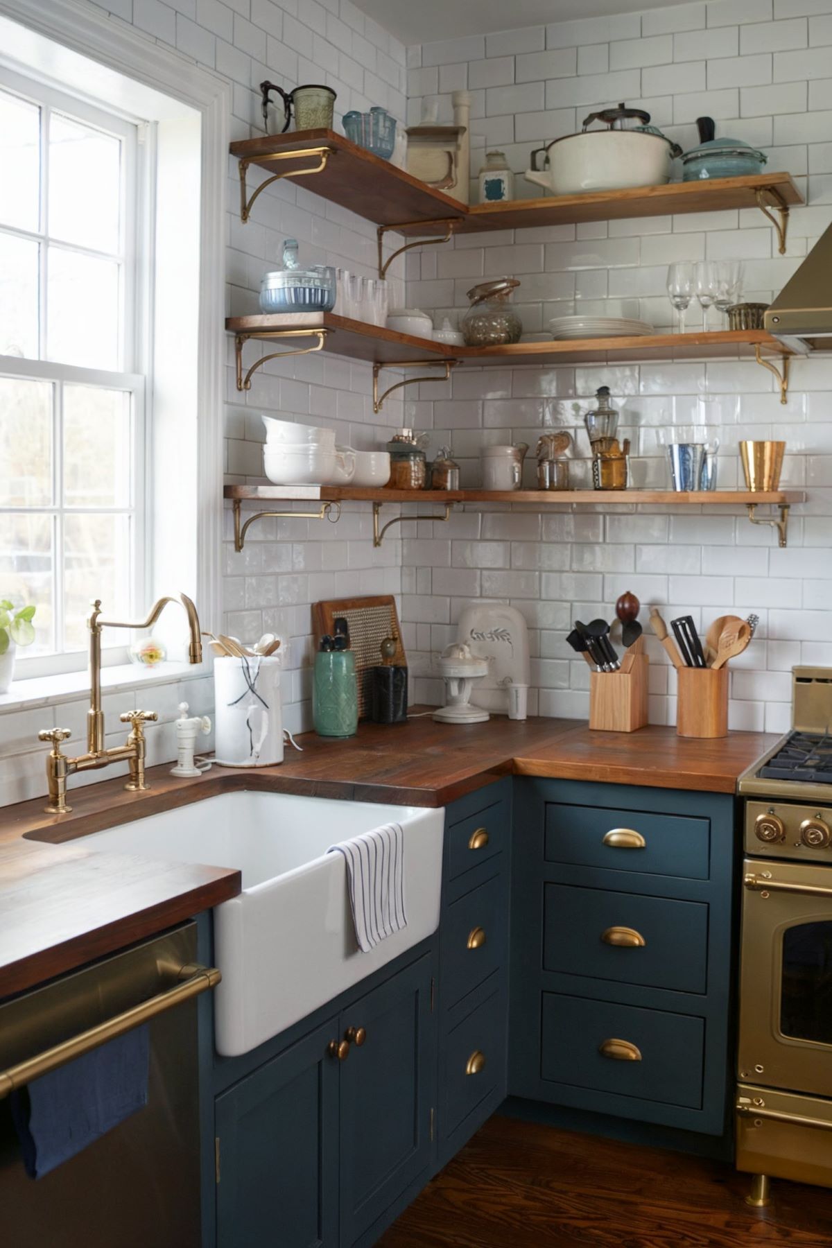 boho kitchen decor vintage design