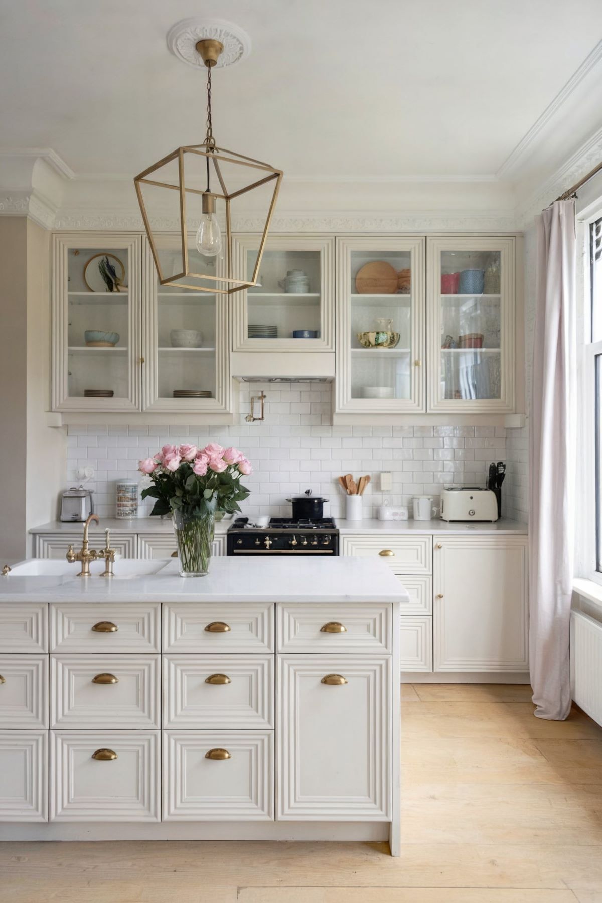 boho kitchen ideas white cabinets