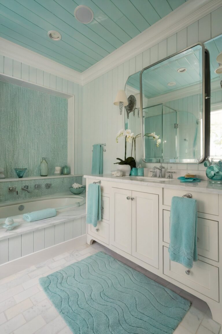 32 Coastal Bathroom Tile Ideas Bringing the Beach to Your Bath