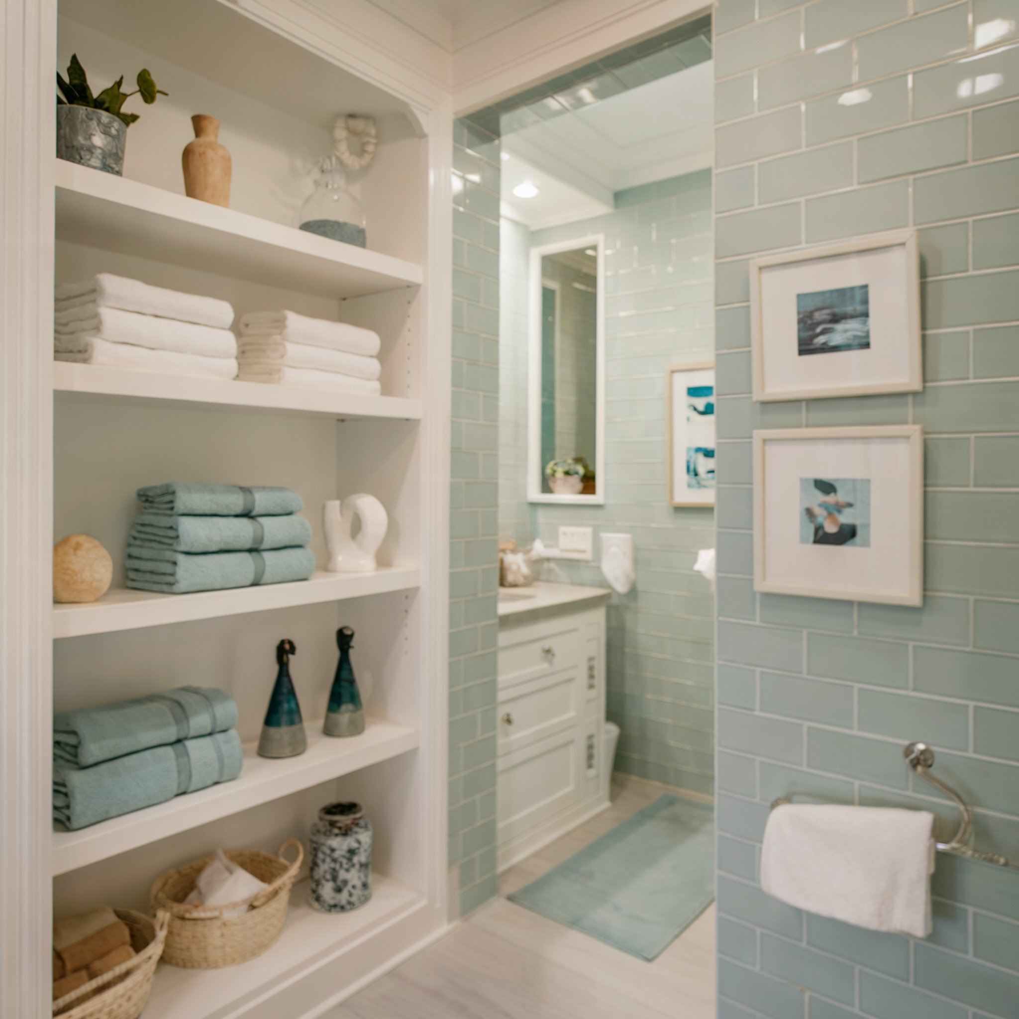 32 Coastal Bathroom Tile Ideas: Bringing the Beach to Your Bath ...