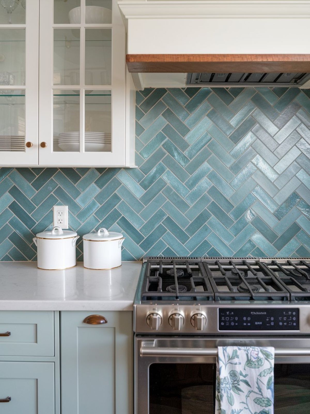 coastal kitchen backsplash ideas blue tiles backsplash