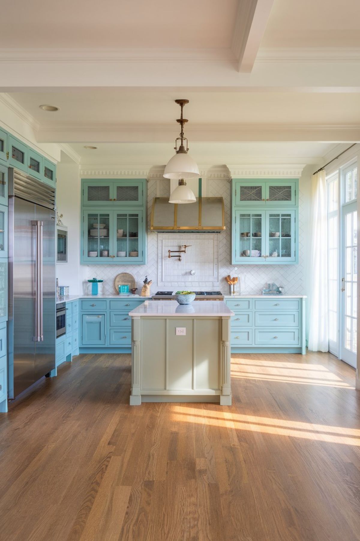 coastal kitchen flooring ideas wooden coastal kitchen floor