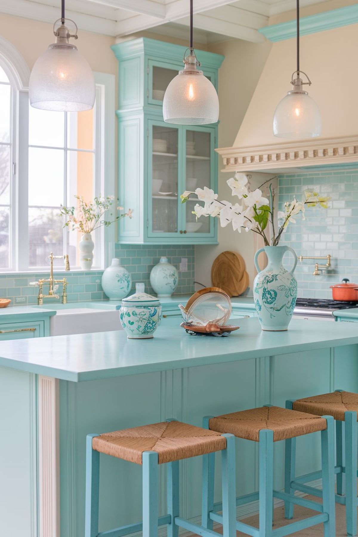 coastal kitchen island design