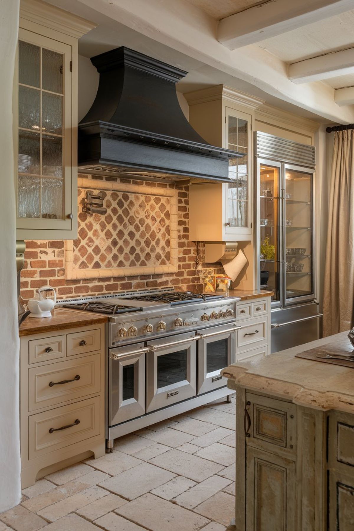 country farmhouse kitchen backsplash modern kitchen idea