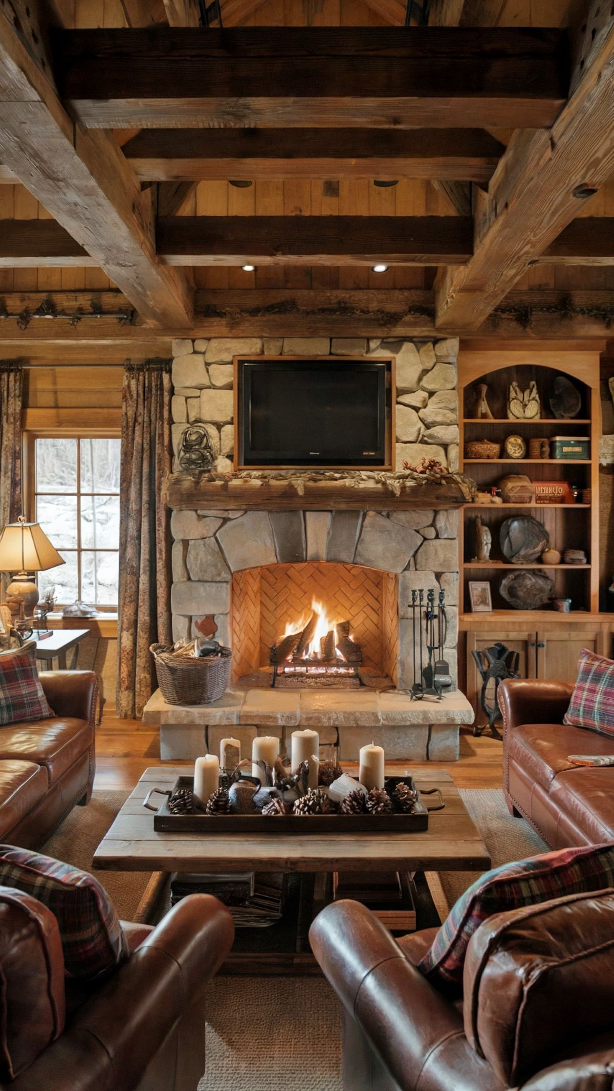 cozy living room design cottage decor