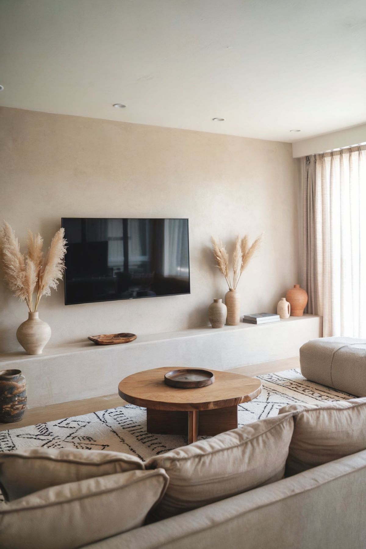 family room design japandi