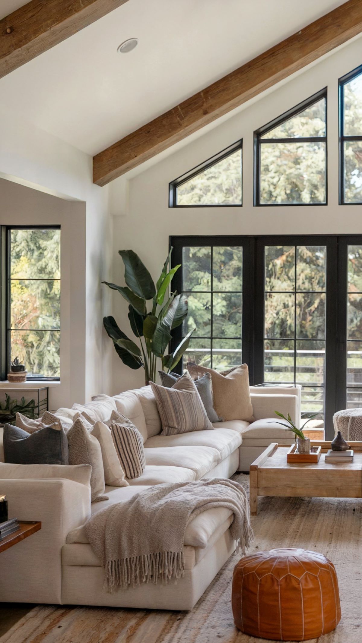 family room design rustic