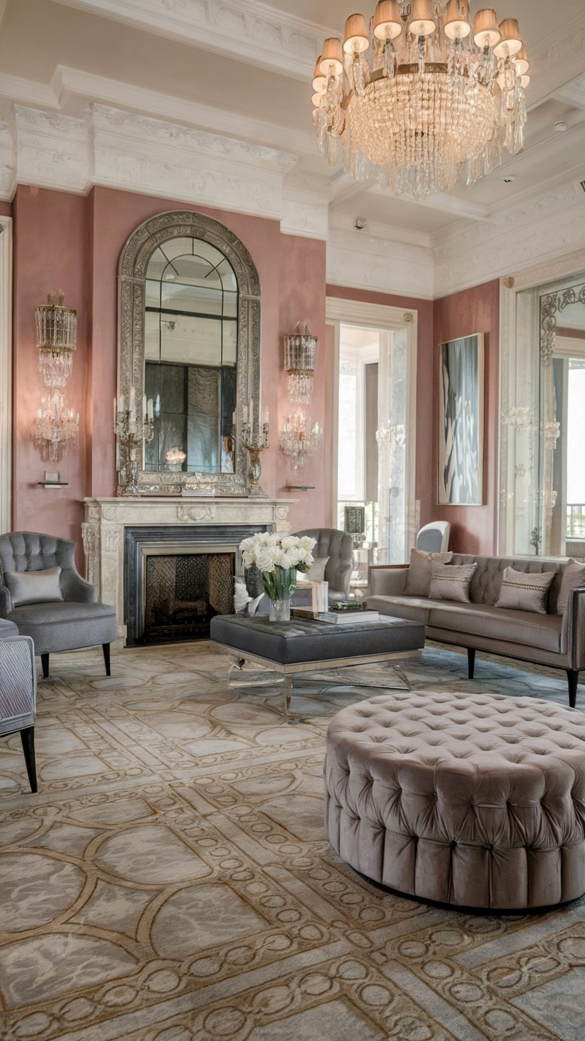 french country grey couches living room decor decorated living room with grey chairs