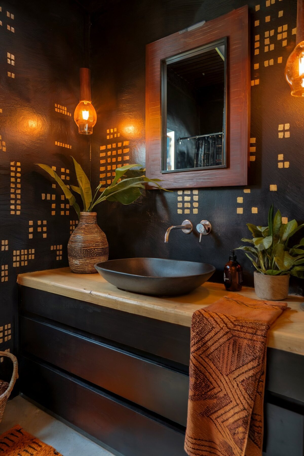 interior design ideas bathroom African