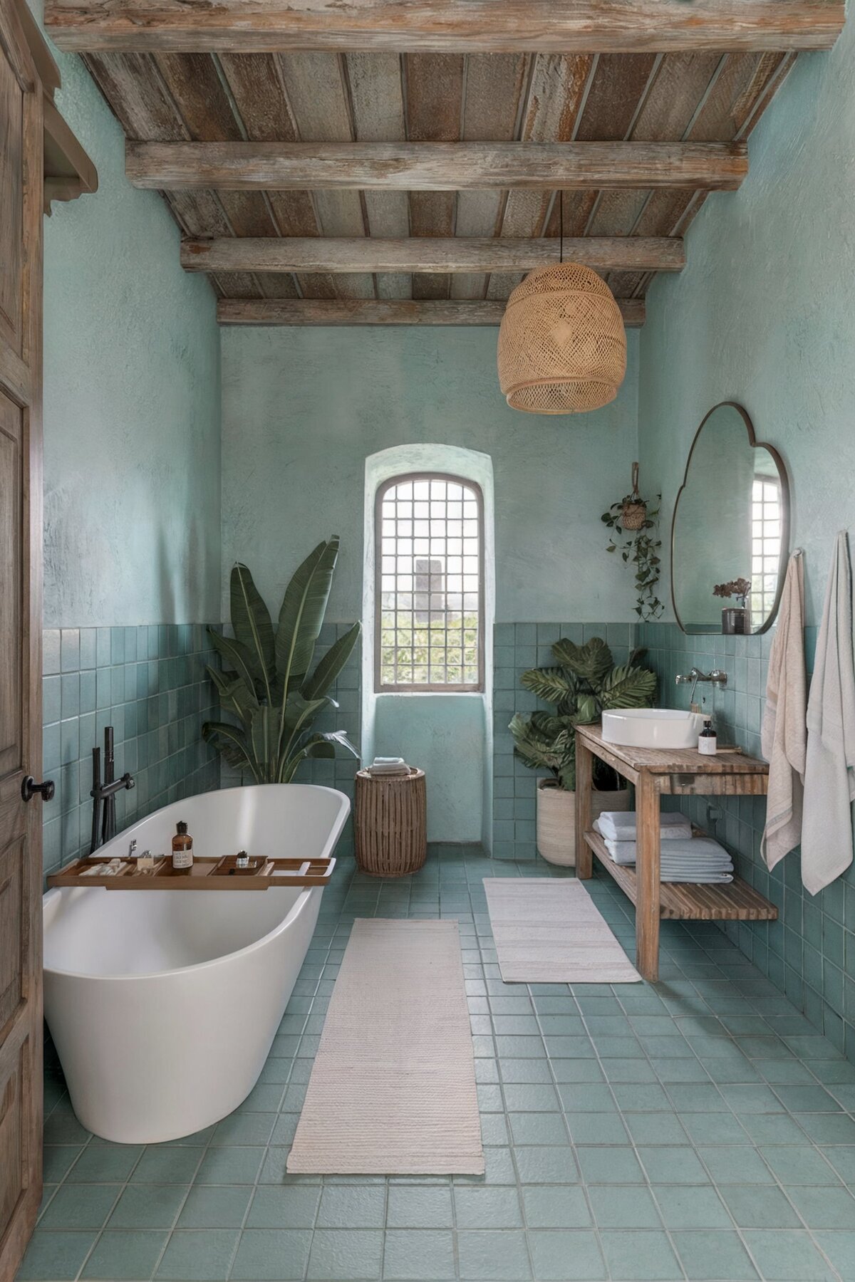 interior design ideas bathroom boho