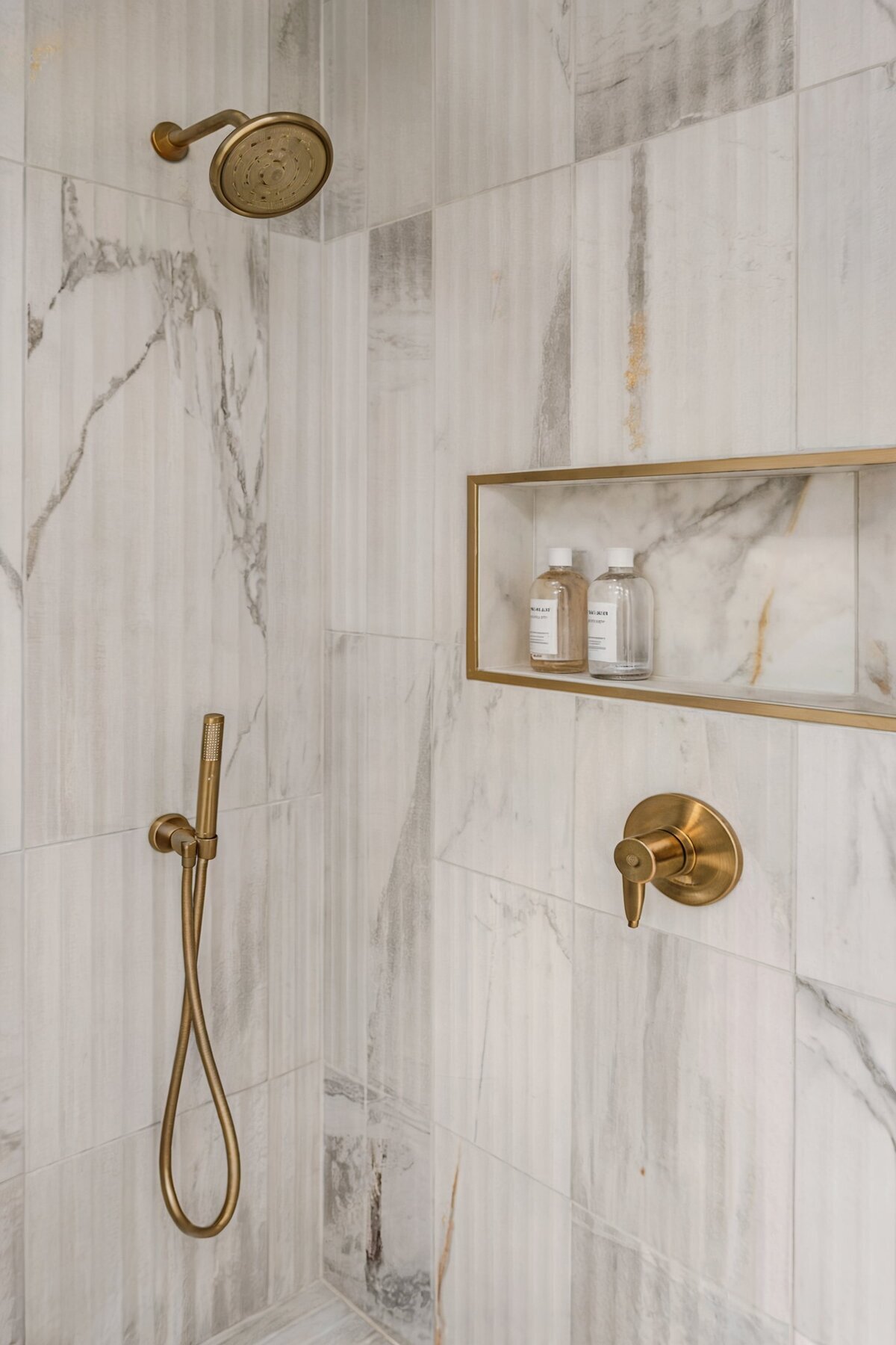 interior design ideas bathroom grey marble shower