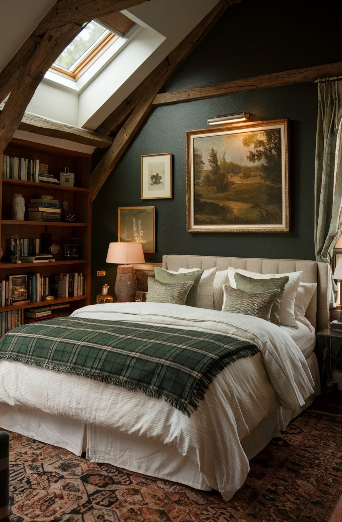 interior design inspiration for bedroom unique interior design with skylight window letting in natural light