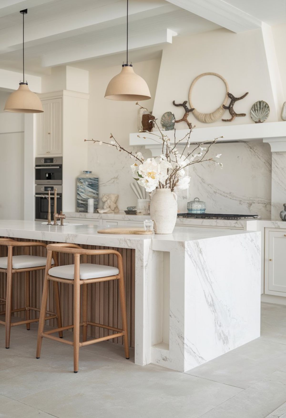 japandi coastal kitchen japandi style coastal kitchen idea