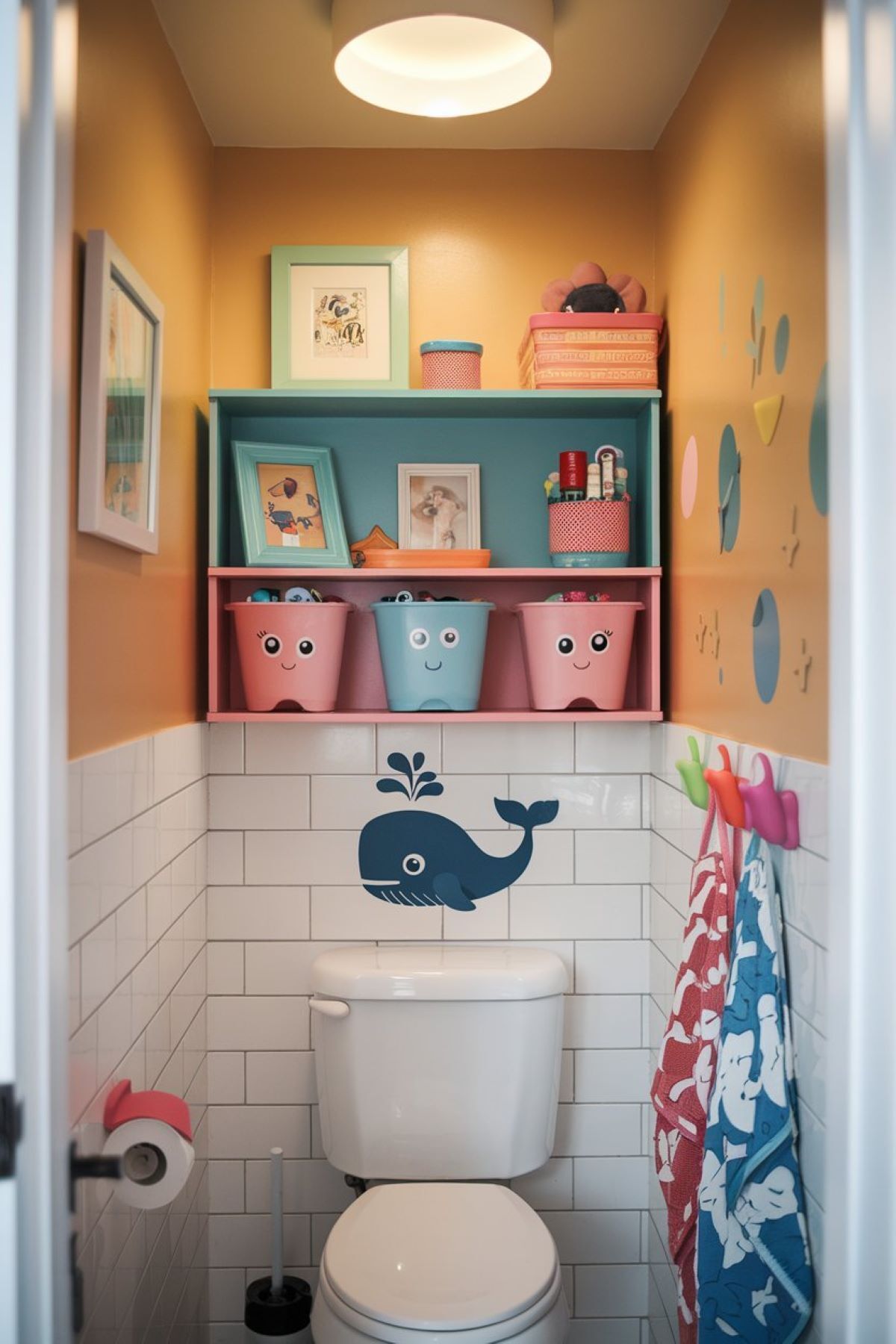 kids bathroom idea above toilet kids bathroom above toilet decor