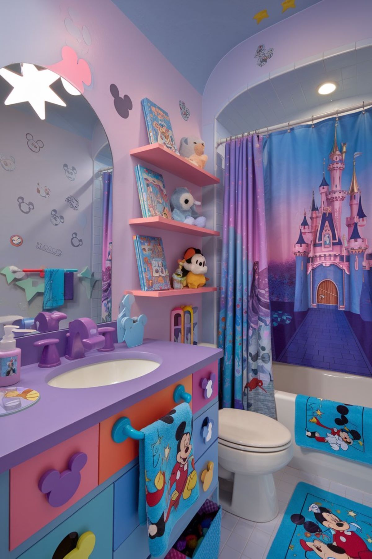 kids bathroom ideas disney kids disney theme bathroom