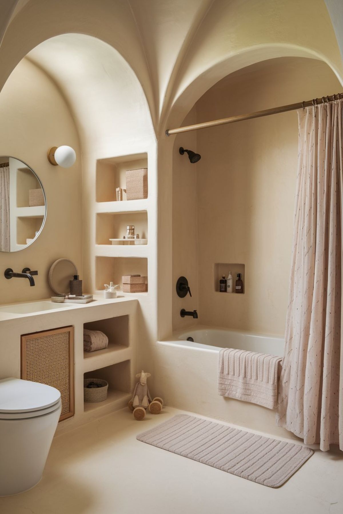 kids bathroom ideas neutral theme