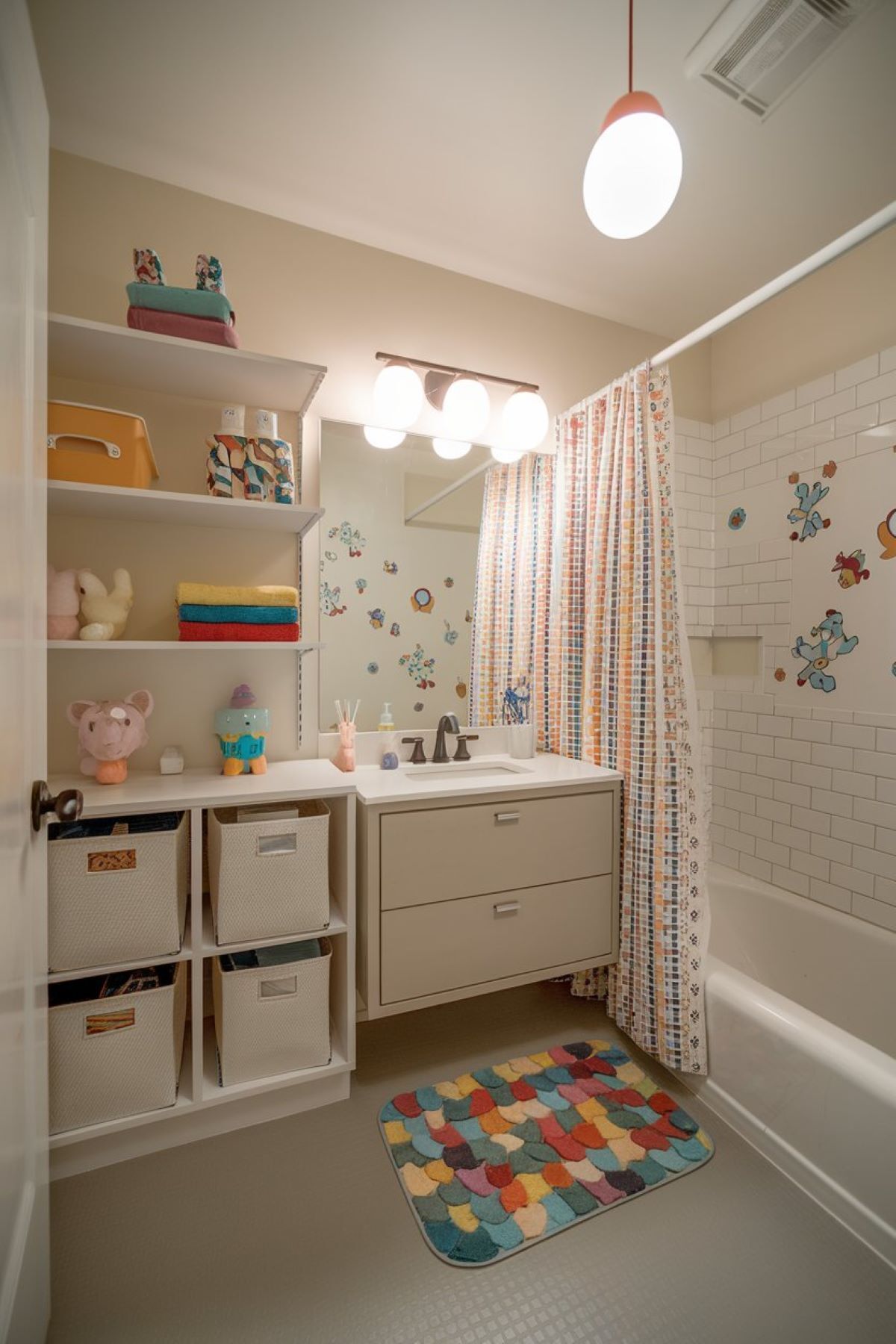 kids bathroom ideas rental