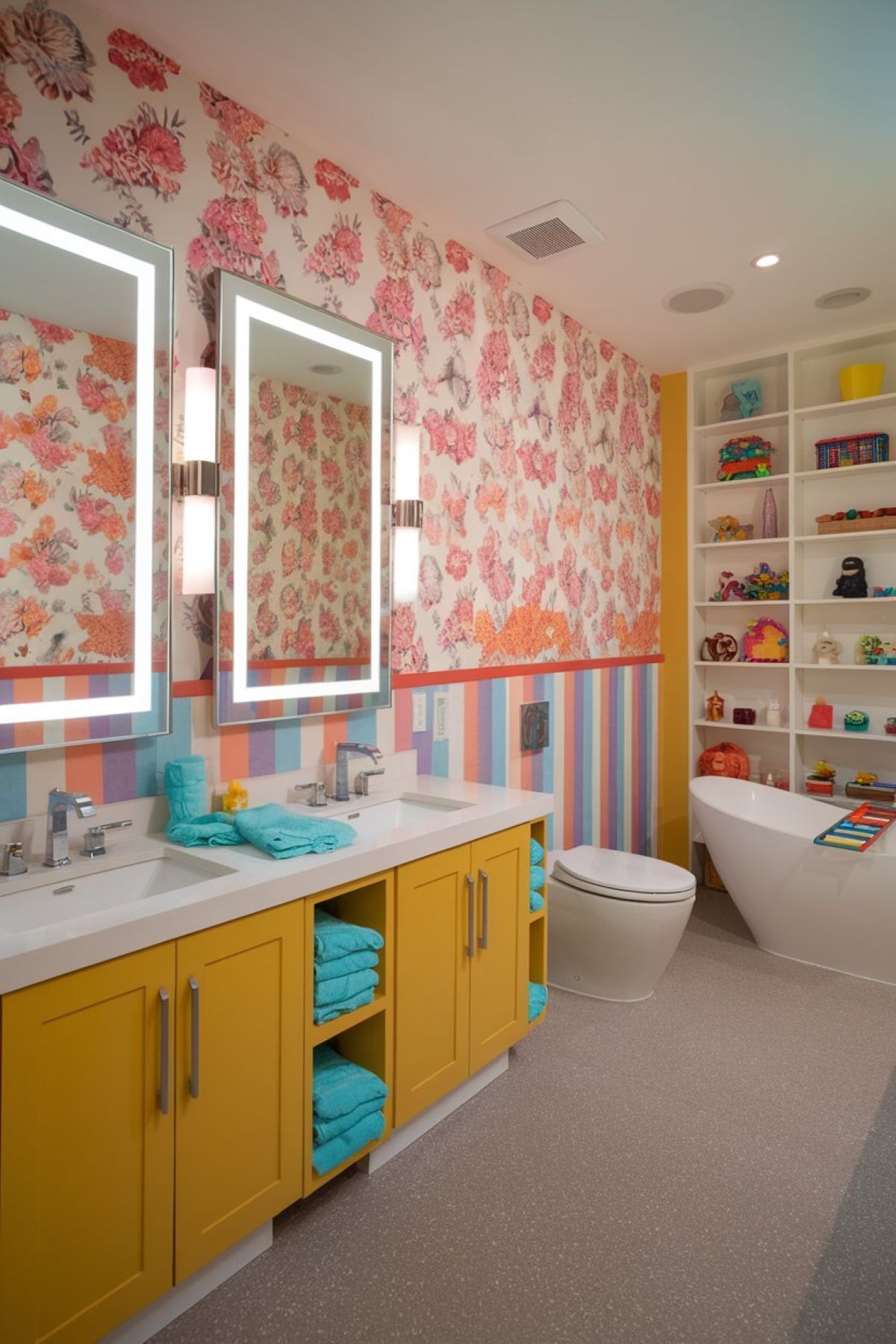kids bathroom ideas shared boy and girl gender neutral bathroom kids