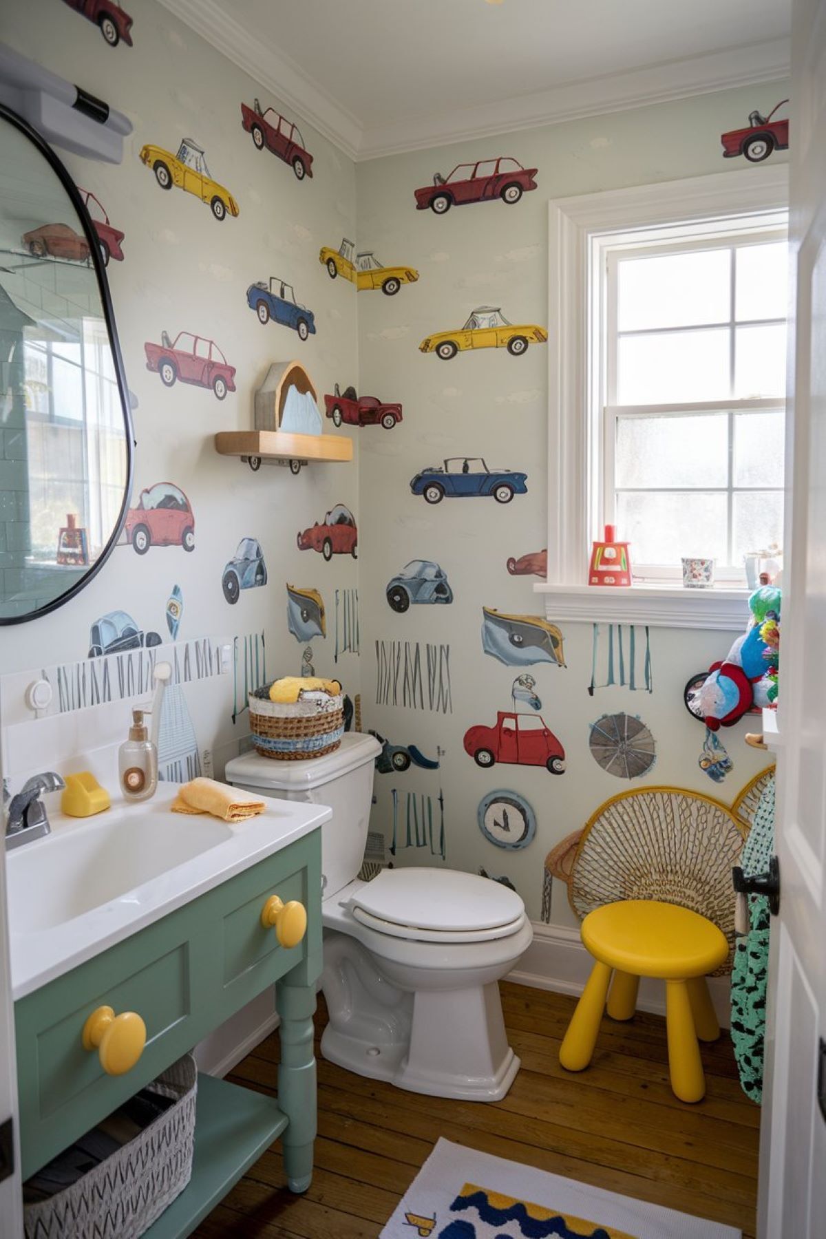 kids bathroom ideas wallpaper design