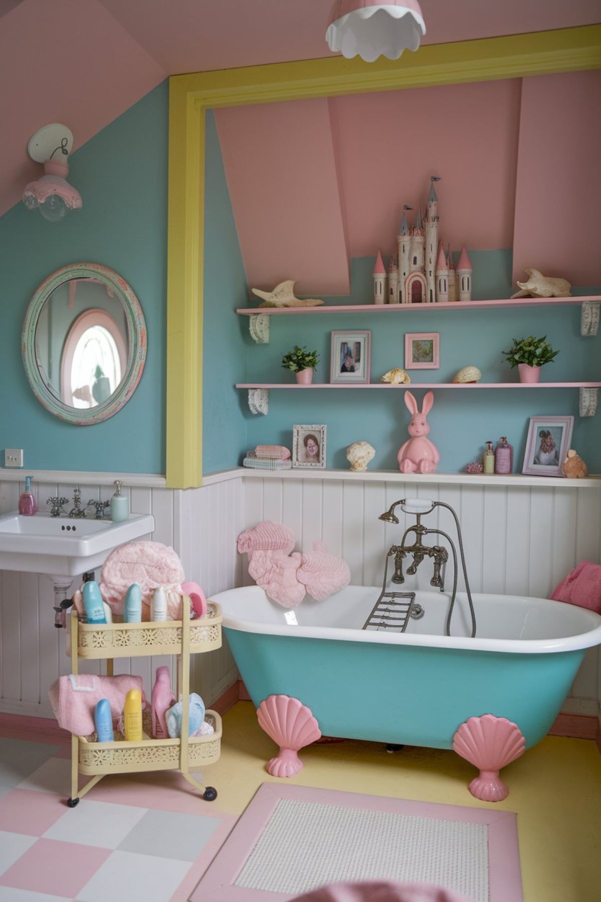kids bathroom ideas with bathtub