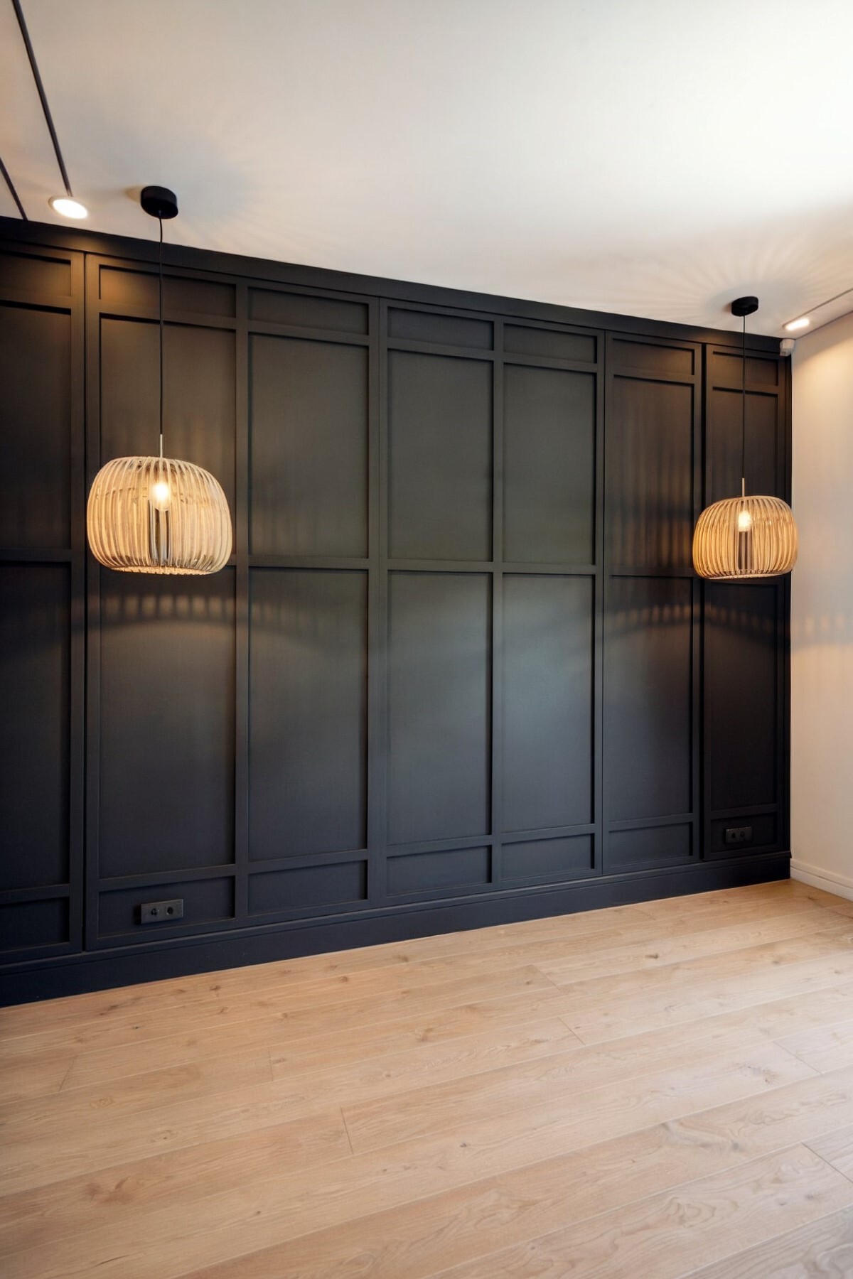 no bed bedroom ideas interior design bedroom interior with no bed, dark colored walls and wooden flooring