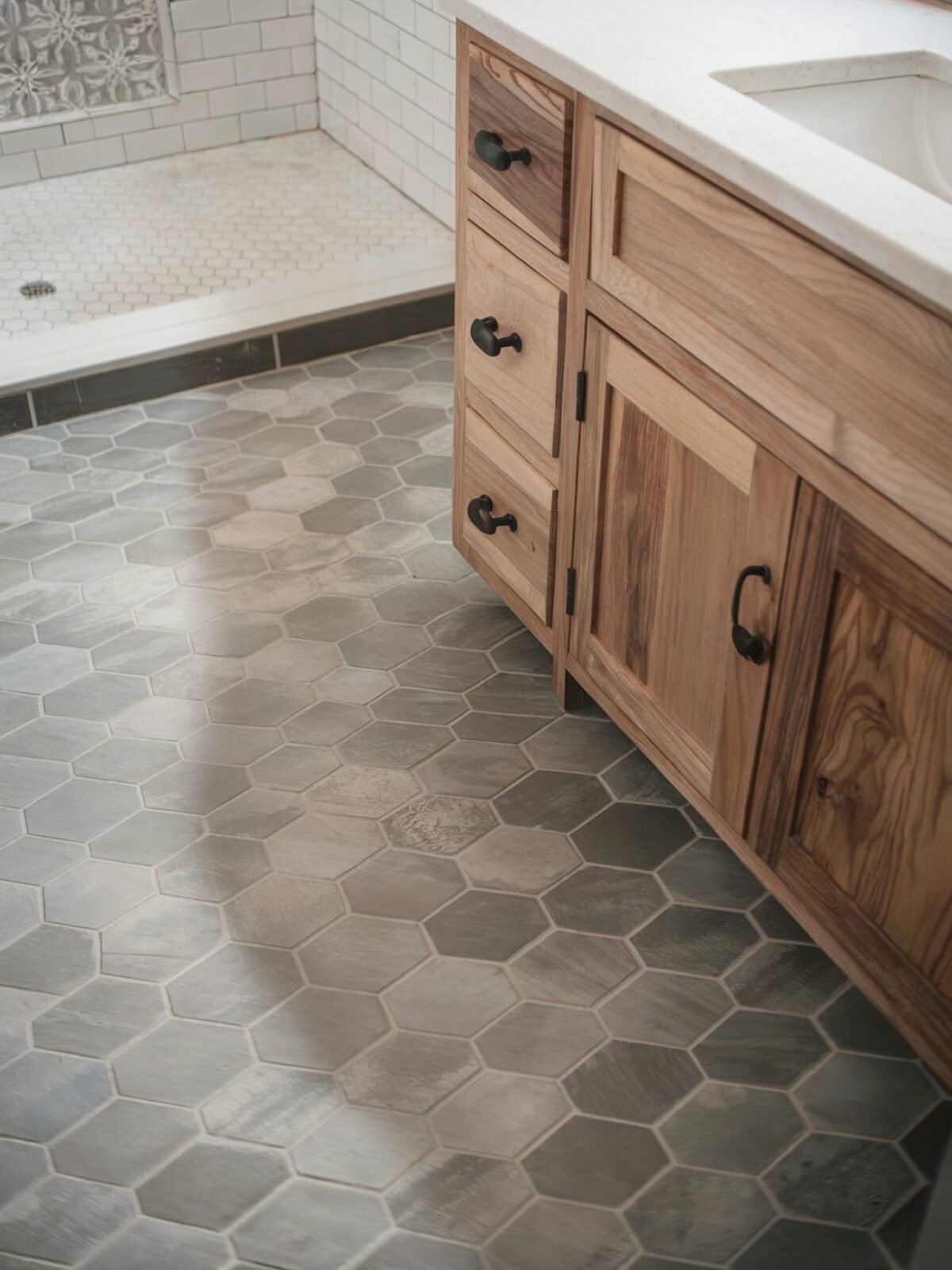 tile flooring kids bathroom